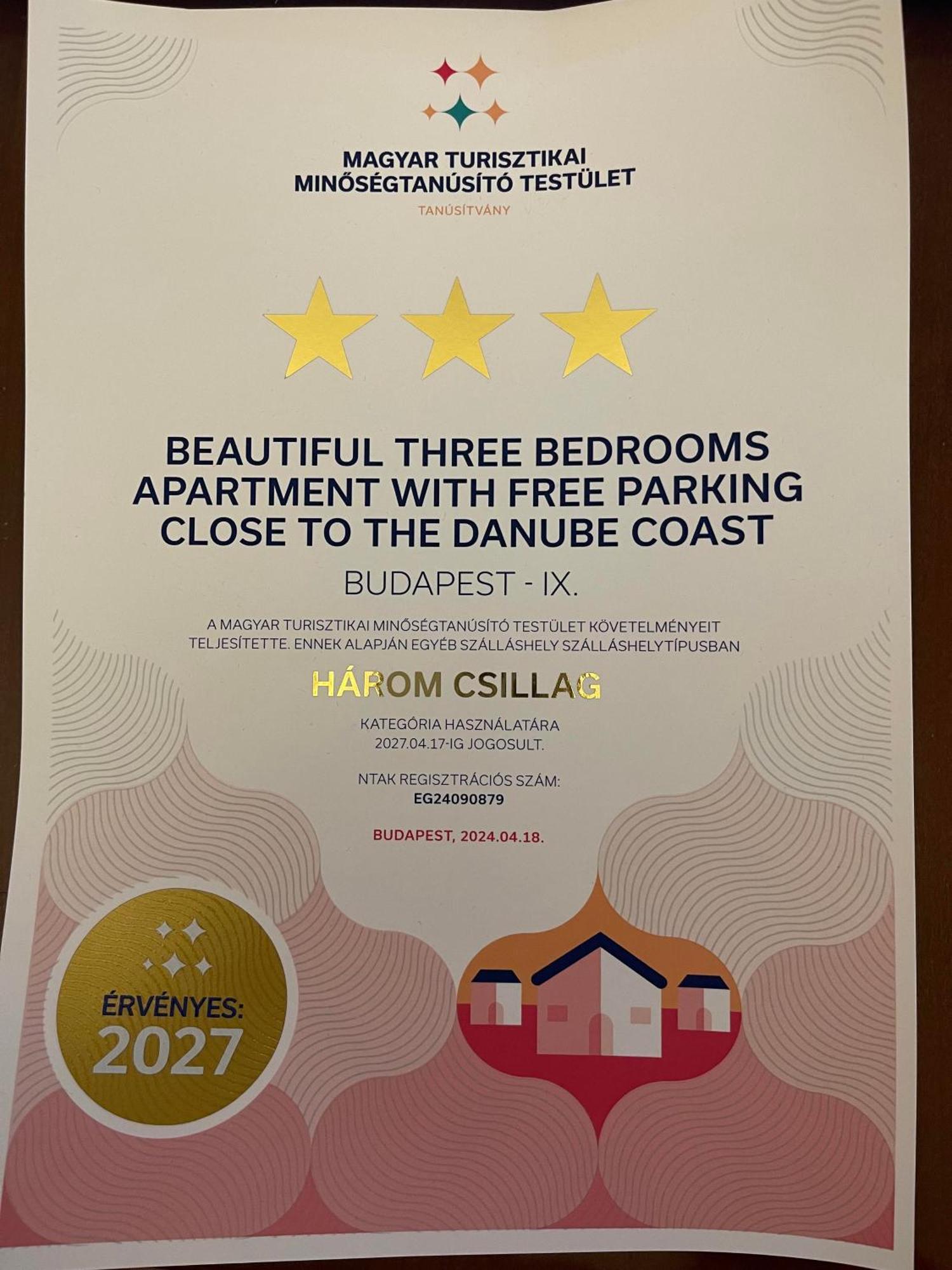 Beautiful Three Bedrooms Apartment With Free Parking Close To The Danube Coast Budapest Luaran gambar